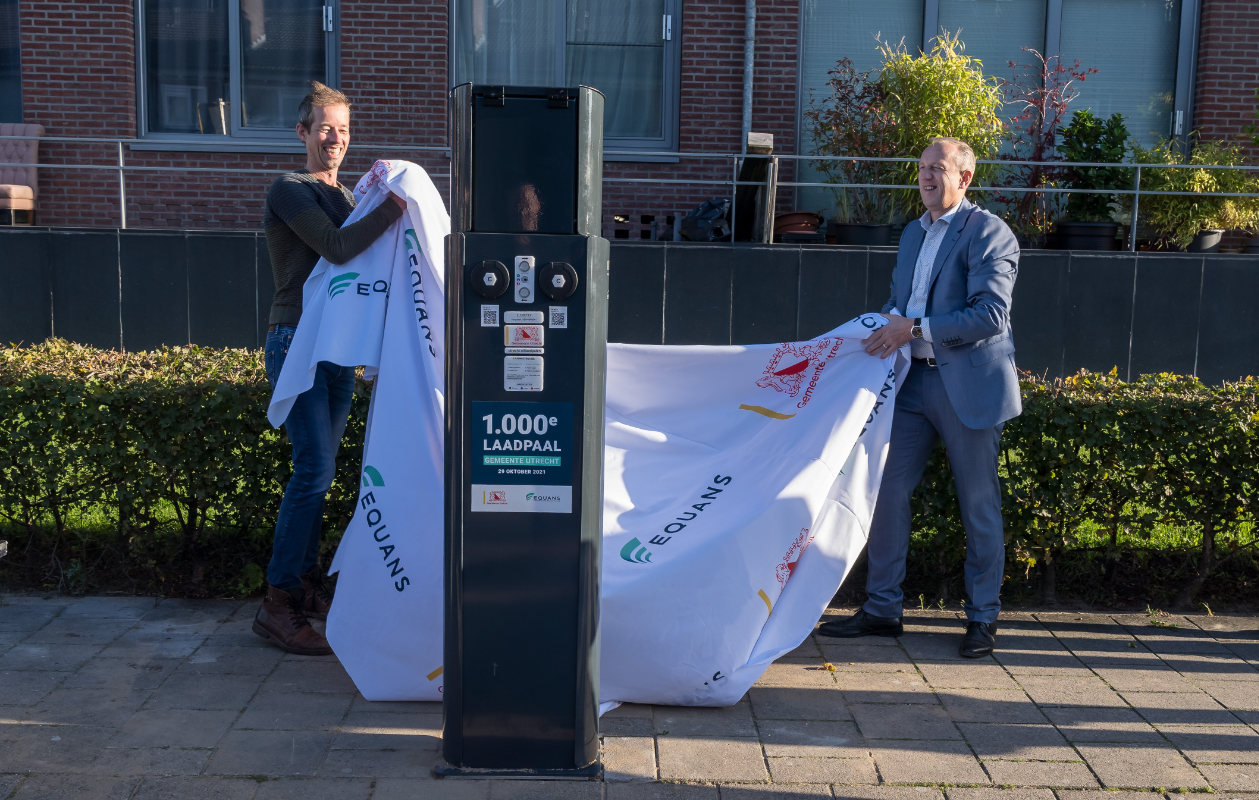 Onthulling 1000e laadpaal